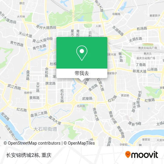长安锦绣城2栋地图