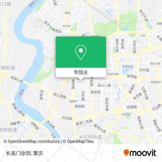 长嘉门诊部地图