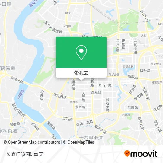 长嘉门诊部地图