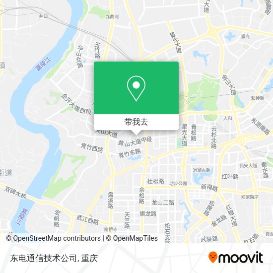 东电通信技术公司地图