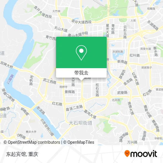东起宾馆地图