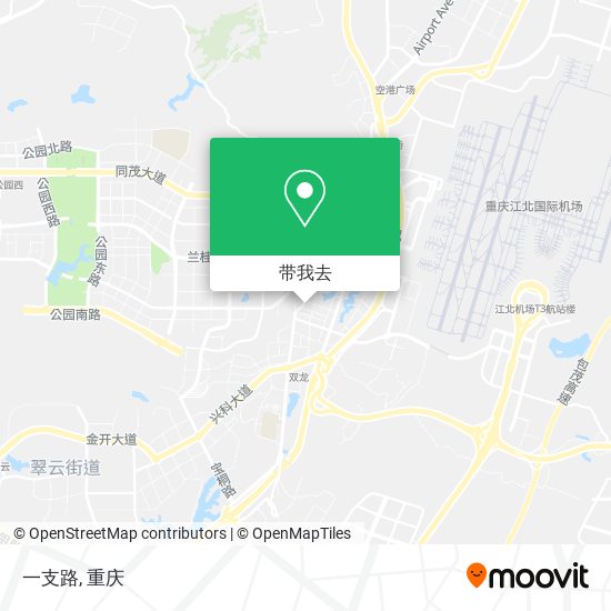 一支路地图