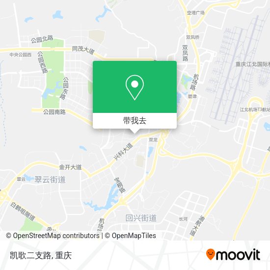 凯歌二支路地图