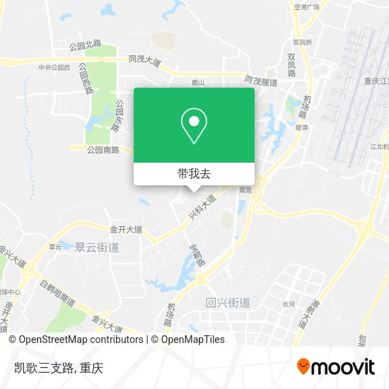 凯歌三支路地图