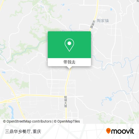 三鼎华乡餐厅地图
