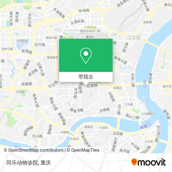同乐动物诊院地图