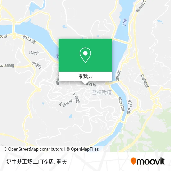 奶牛梦工场二门诊店地图