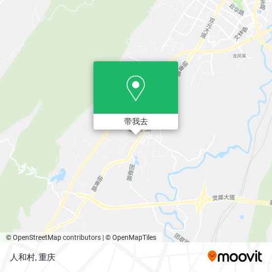 人和村地图