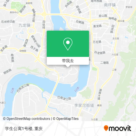 学生公寓1号楼地图