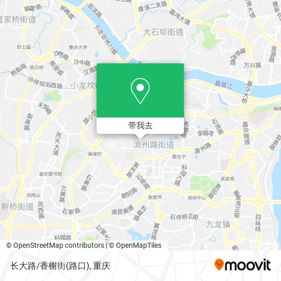 长大路/香榭街(路口)地图