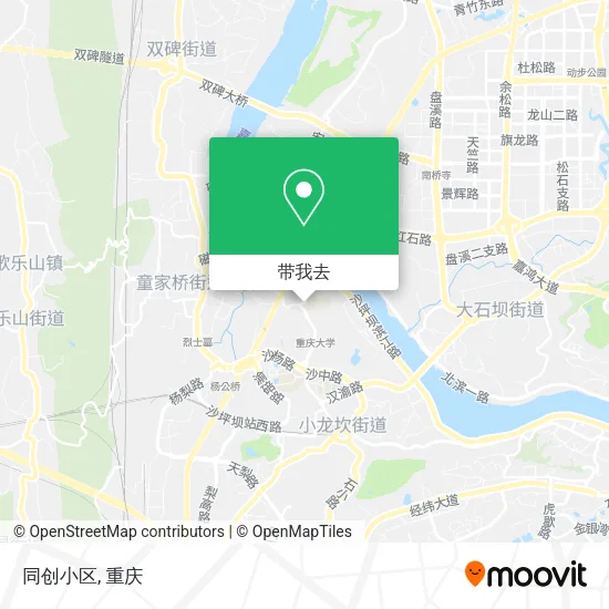 同创小区地图