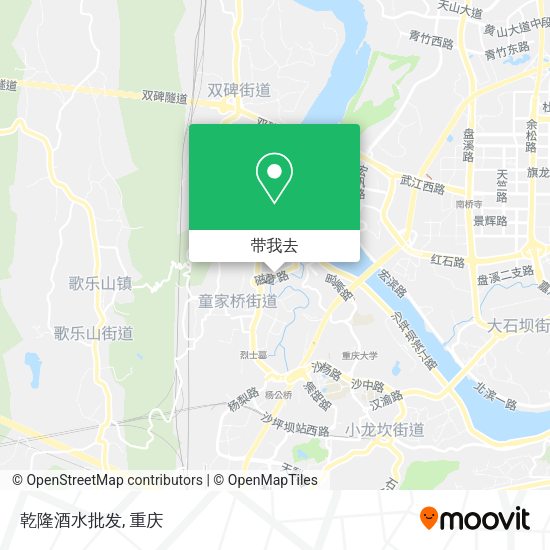乾隆酒水批发地图