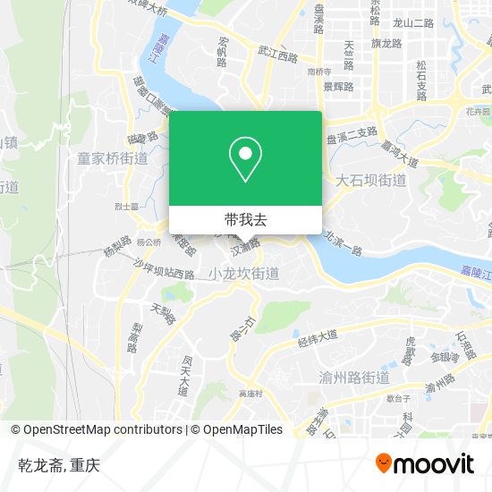 乾龙斋地图