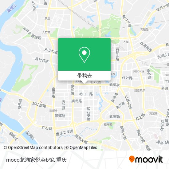 moco龙湖家悦荟b馆地图