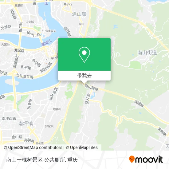 南山一棵树景区-公共厕所地图