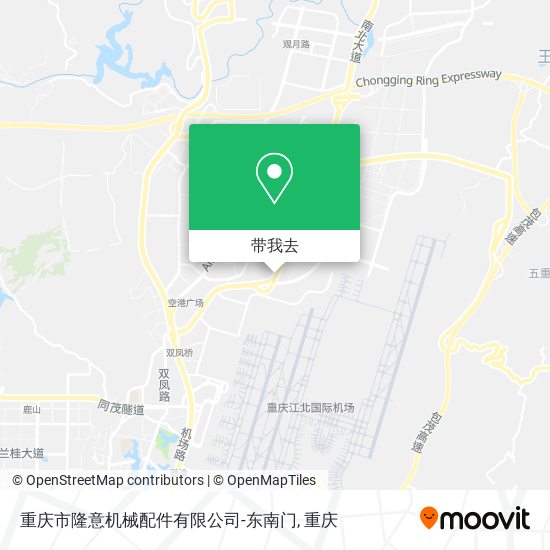 重庆市隆意机械配件有限公司-东南门地图