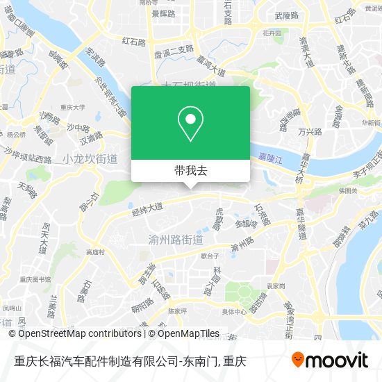 重庆长福汽车配件制造有限公司-东南门地图