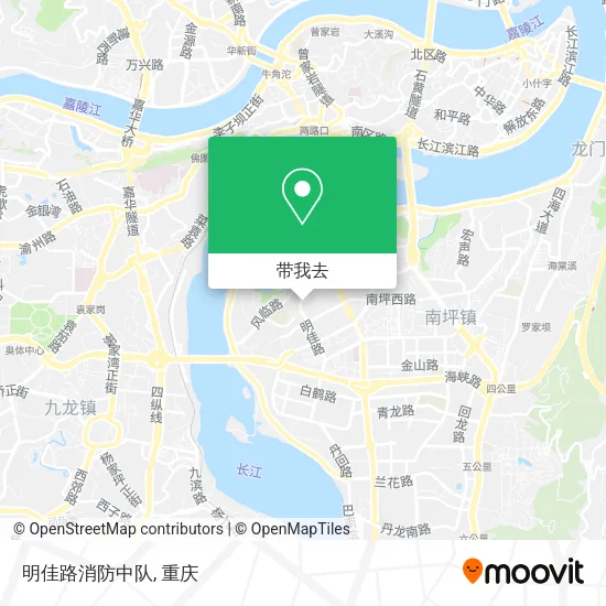 明佳路消防中队地图