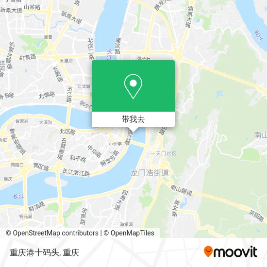 重庆港十码头地图