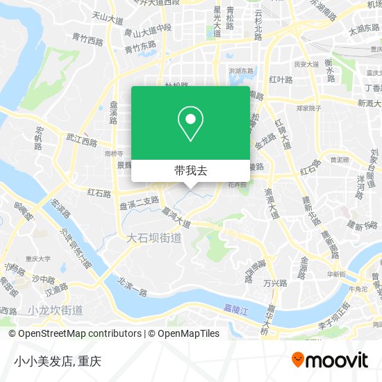 小小美发店地图