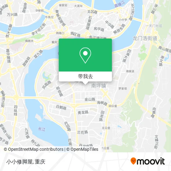 小小修脚屋地图