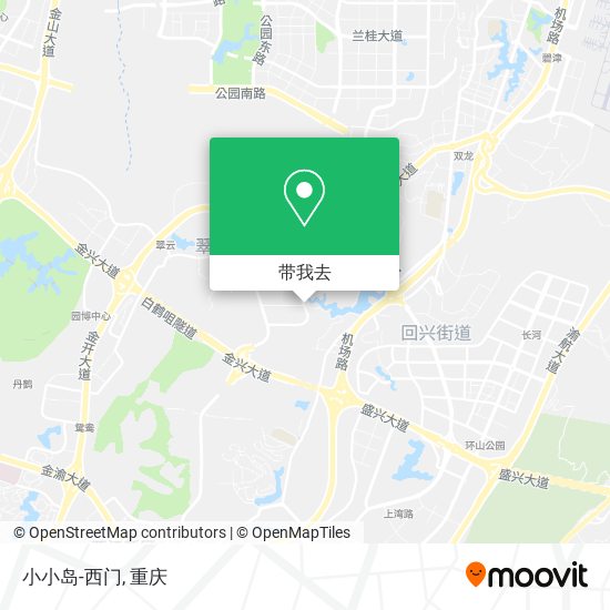小小岛-西门地图