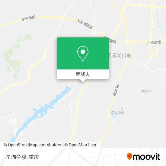 星湖学校地图