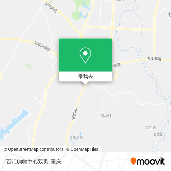 百汇购物中心双凤地图