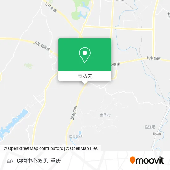 百汇购物中心双凤地图