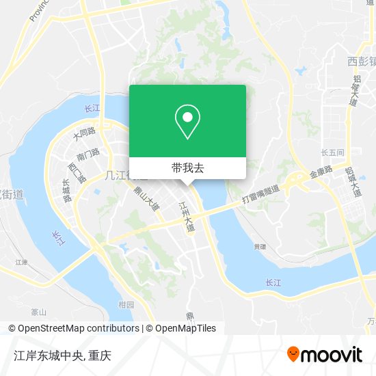 江岸东城中央地图