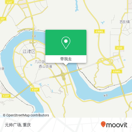 元帅广场地图