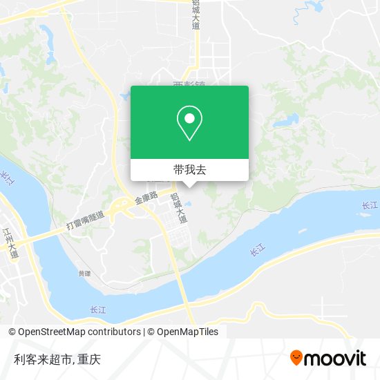 利客来超市地图