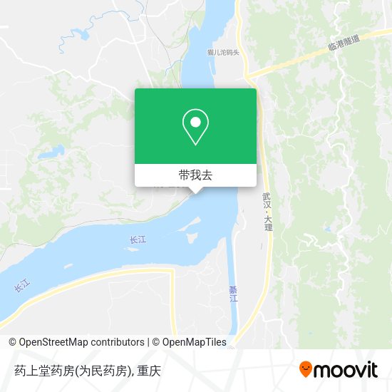 药上堂药房(为民药房)地图
