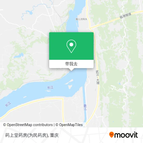 药上堂药房(为民药房)地图