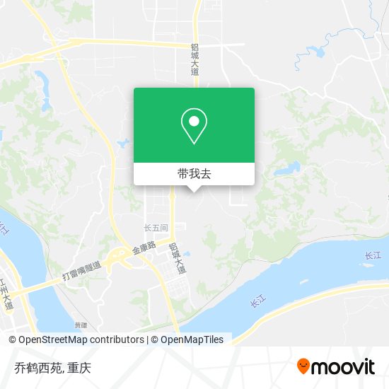 乔鹤西苑地图