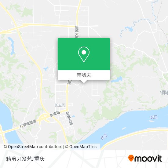 精剪刀发艺地图