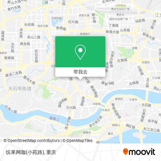 缤果网咖(小苑路)地图