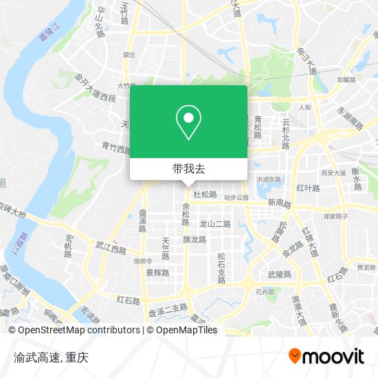 渝武高速地图