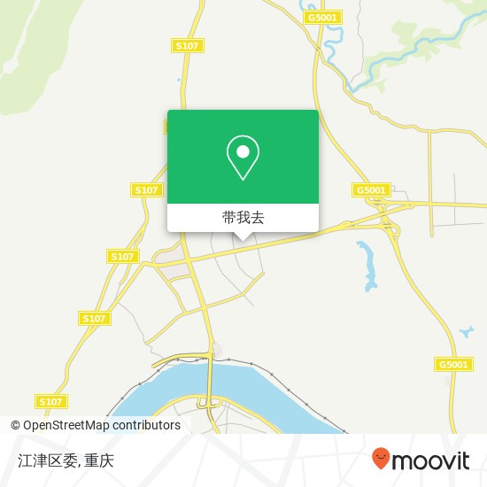 江津区委地图