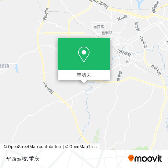 华西驾校地图