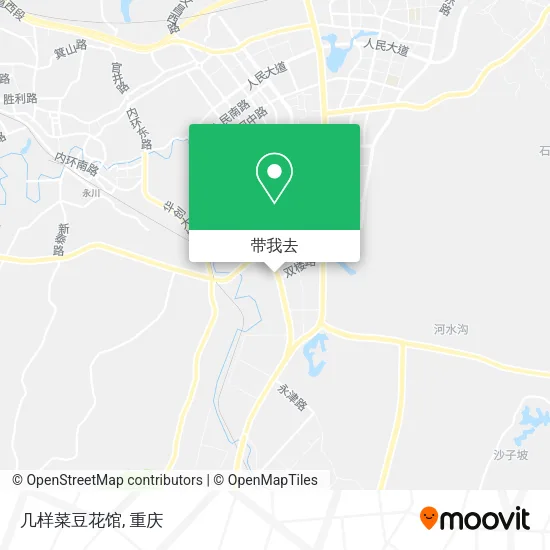几样菜豆花馆地图