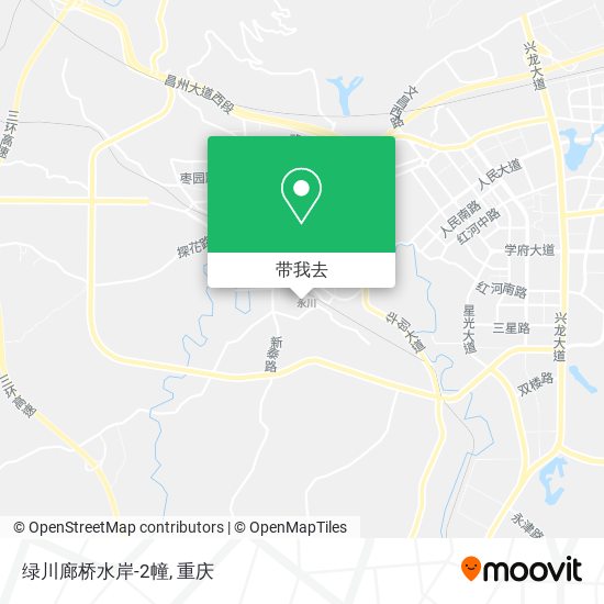 绿川廊桥水岸-2幢地图