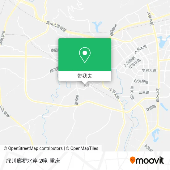 绿川廊桥水岸-2幢地图