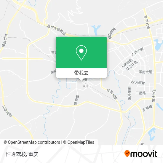 恒通驾校地图