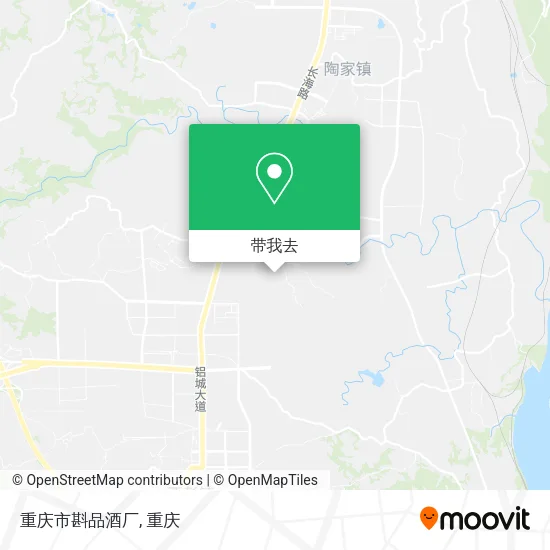 重庆市斟品酒厂地图