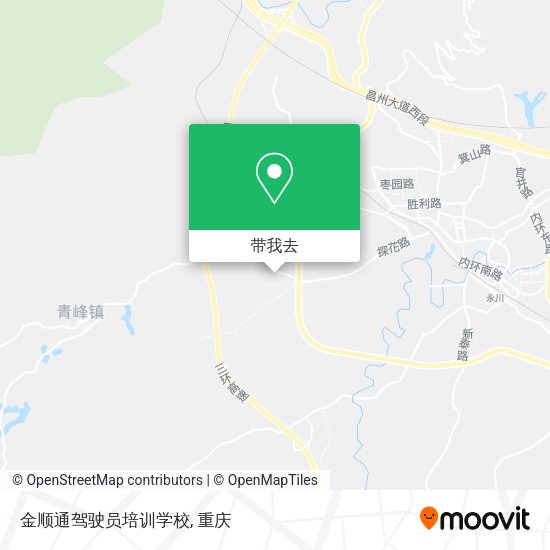 金顺通驾驶员培训学校地图