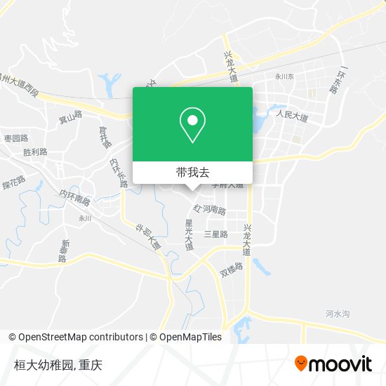 桓大幼稚园地图