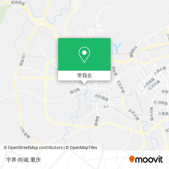 宇界·尚城地图