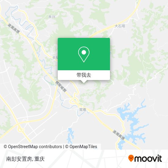 南彭安置房地图