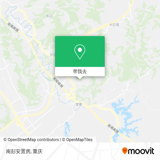 南彭安置房地图